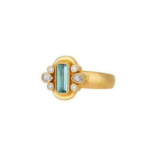 Gurhan Muse Gold Tourmaline & Diamond Ring