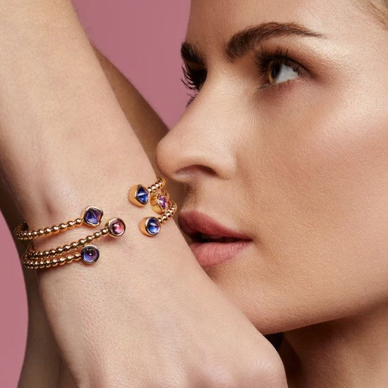 Gumuchian Pink Sapphire Cuff Bracelet