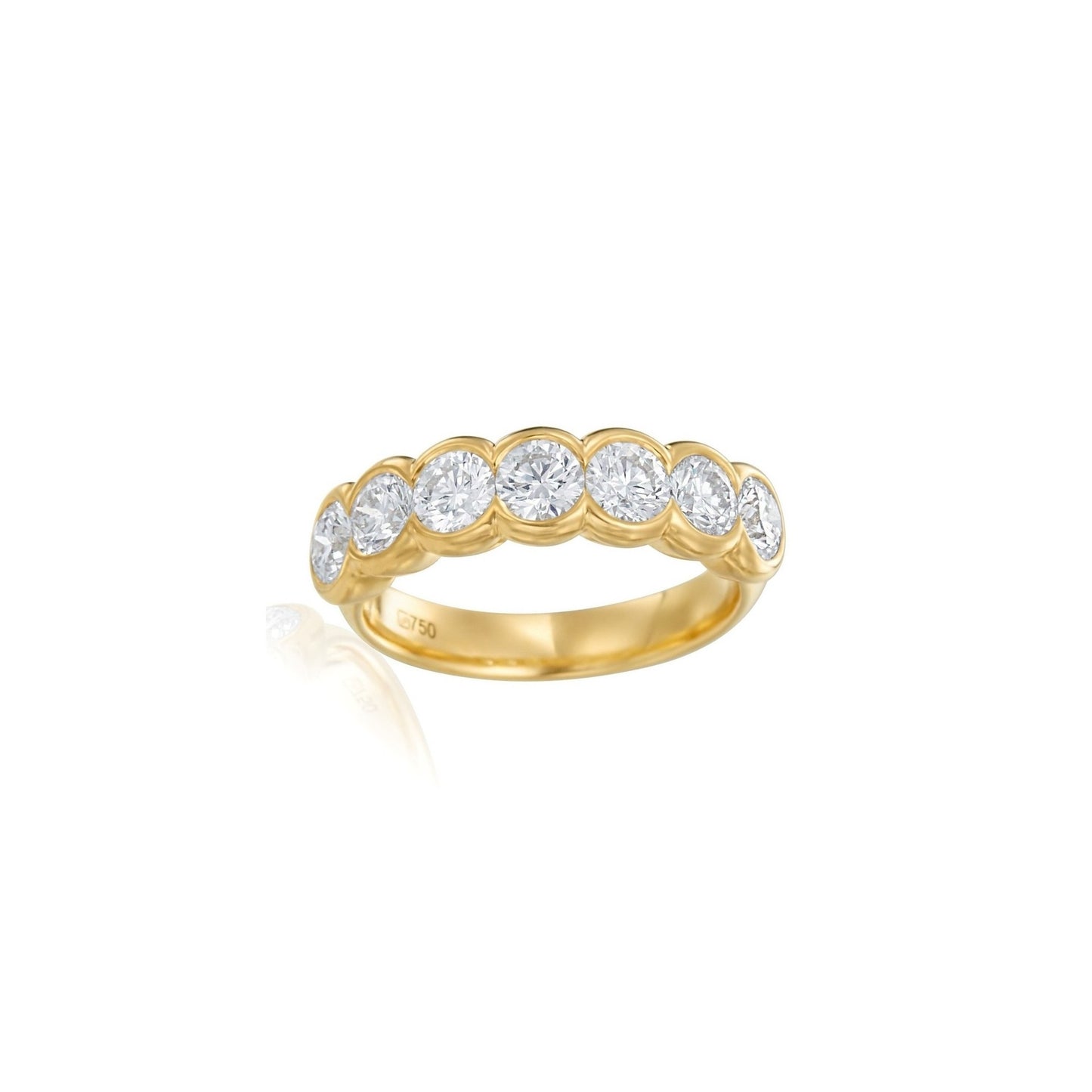 Gumuchian Moonlight Diamond Band