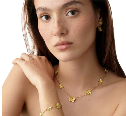 Temple St. Clair Butterfly and Diamond Necklace