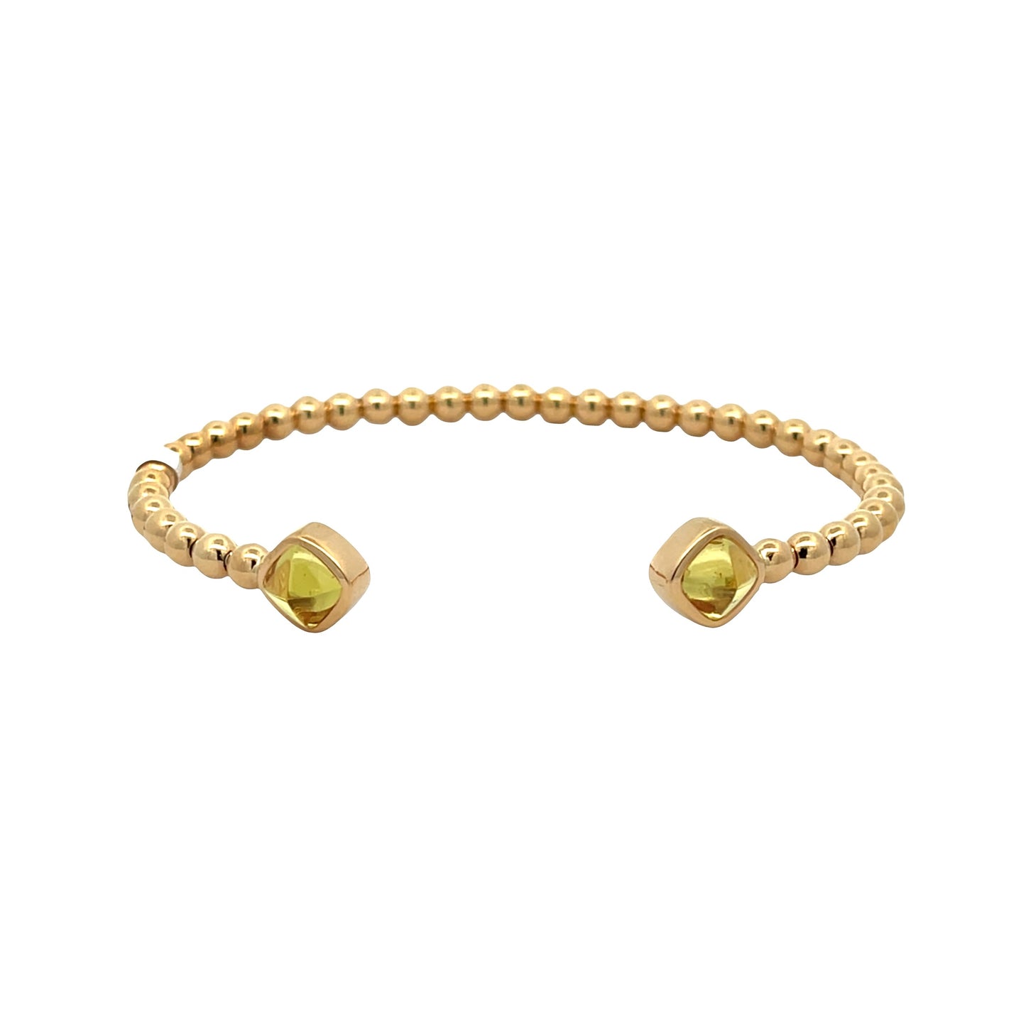 Gumuchian Yellow Sapphire Cuff Bracelet