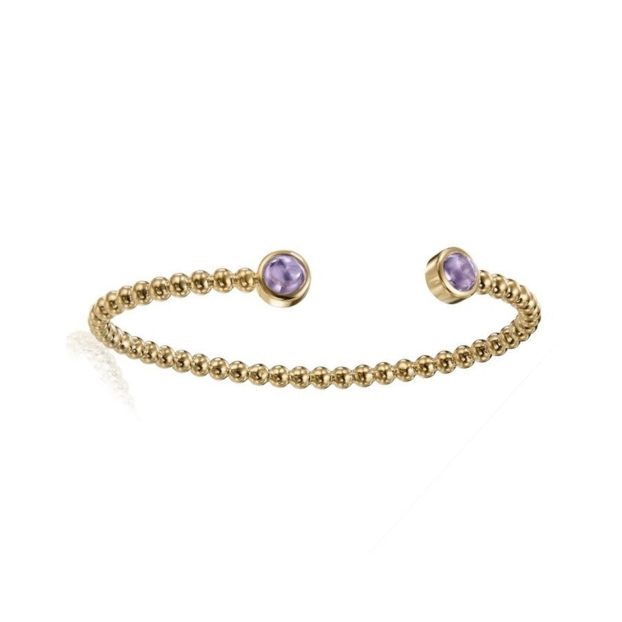 Gumuchian Nutmeg Pink Sapphire Cuff Bracelet