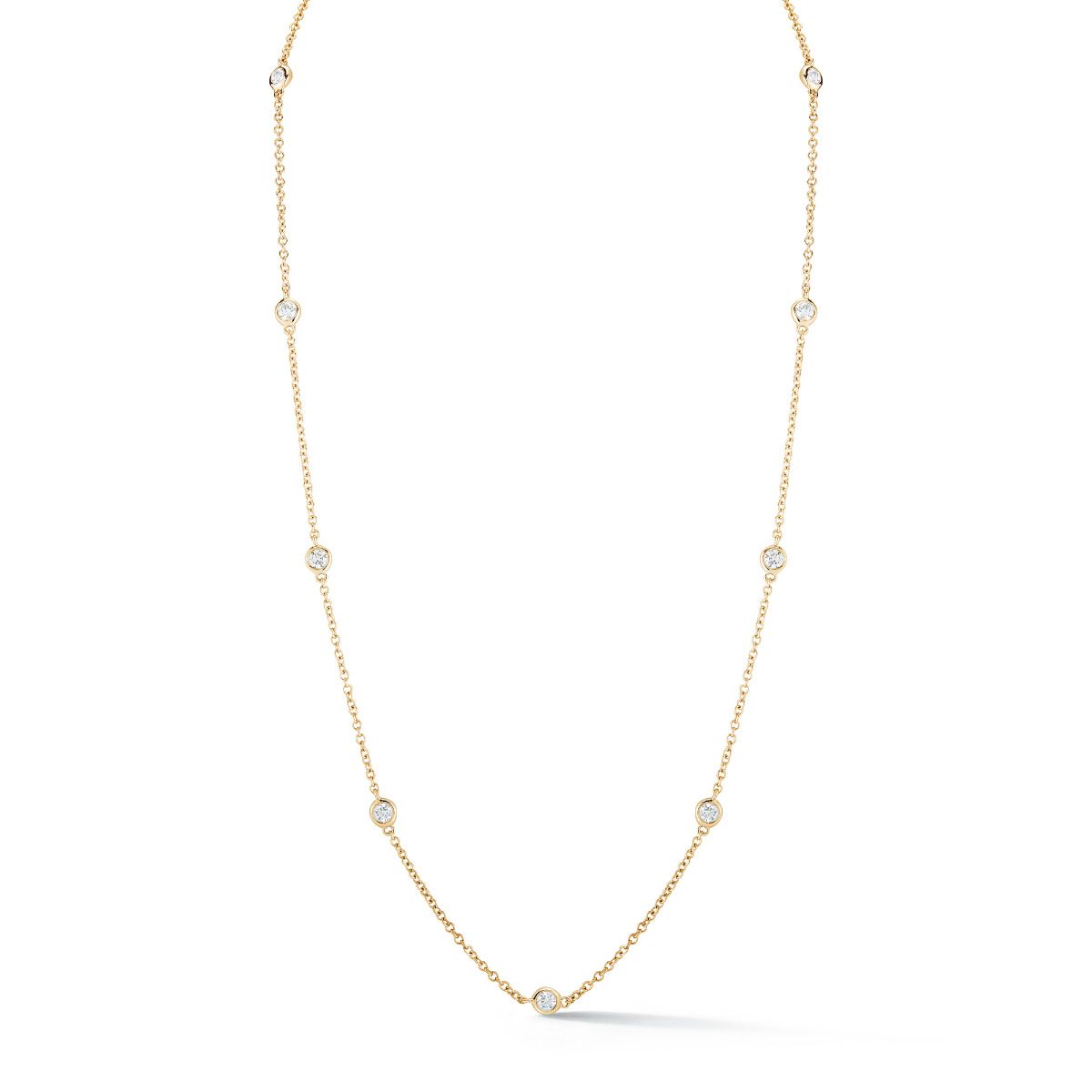 Diamond By The Yard Necklace