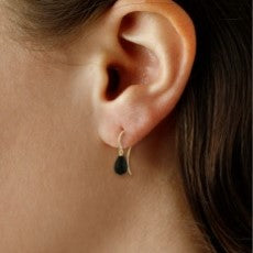 Black Onyx Drop Earrings