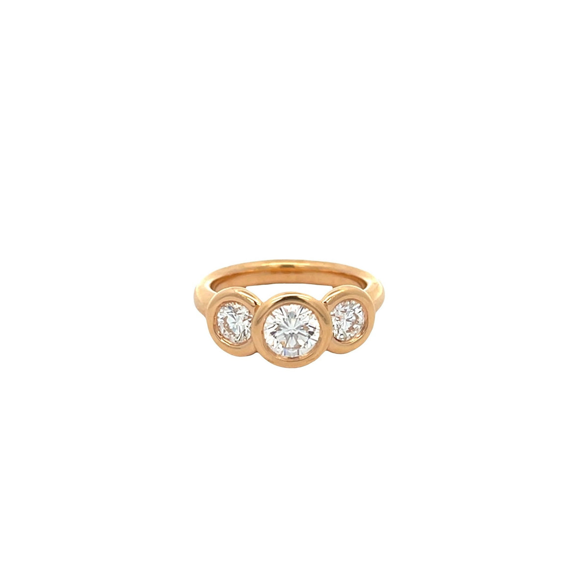 Gumuchian Bezel Diamond Ring