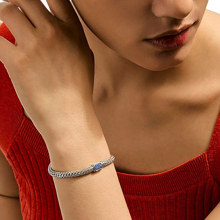 John Hardy Icon Blue Sapphire Bracelet