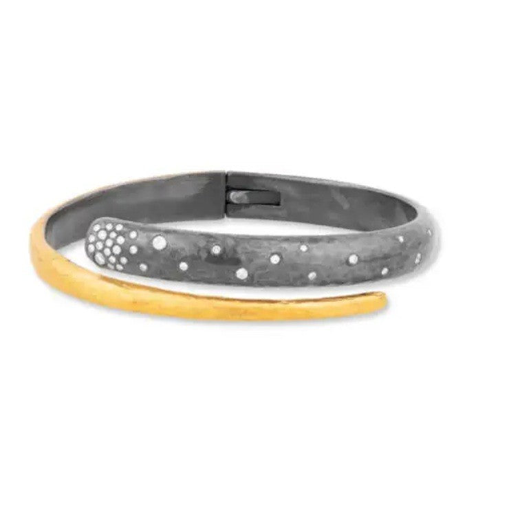 Lika Behar Midnight Wrap Diamond Bangle