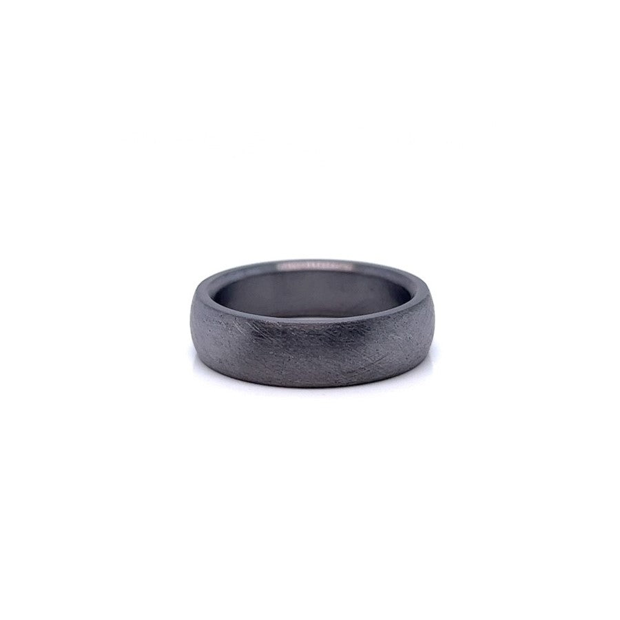 Black Tantalum Band Ring
