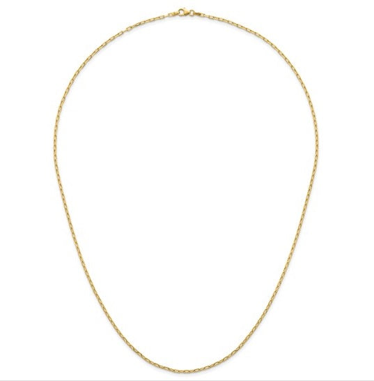 Yellow Gold Cable Chain