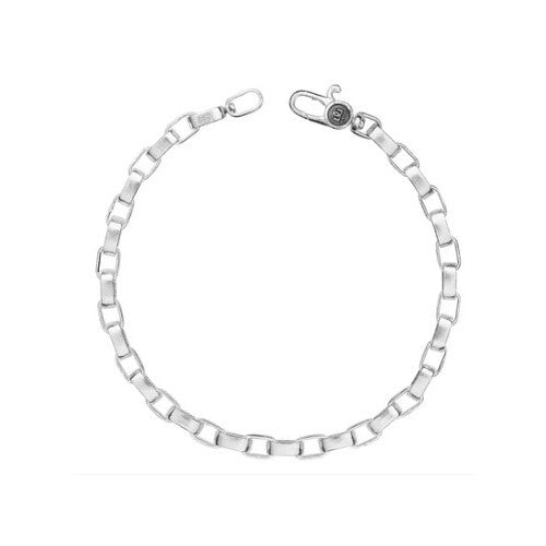 Gurhan Men's Sterling Silver Oval Link Bracelet