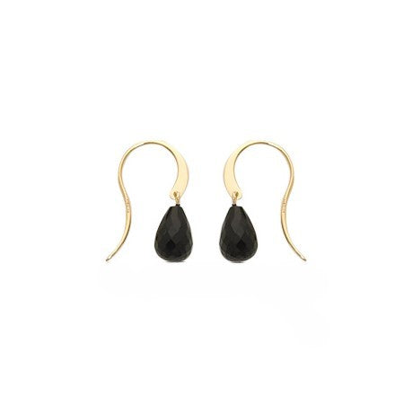 Black Onyx Drop Earrings
