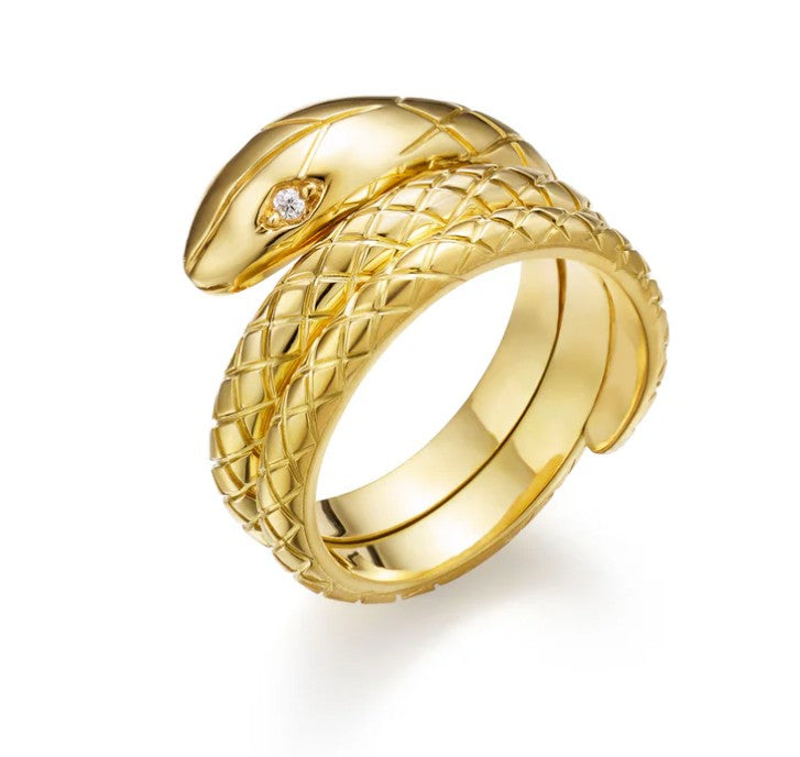 Temple St. Clair Tree of Life Serpent Ring
