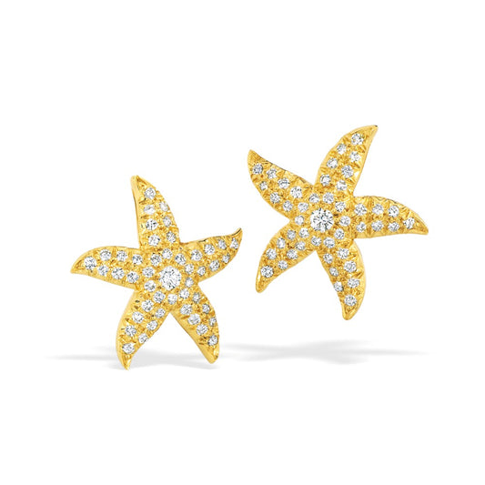 Suna Starfish Stud Earrings