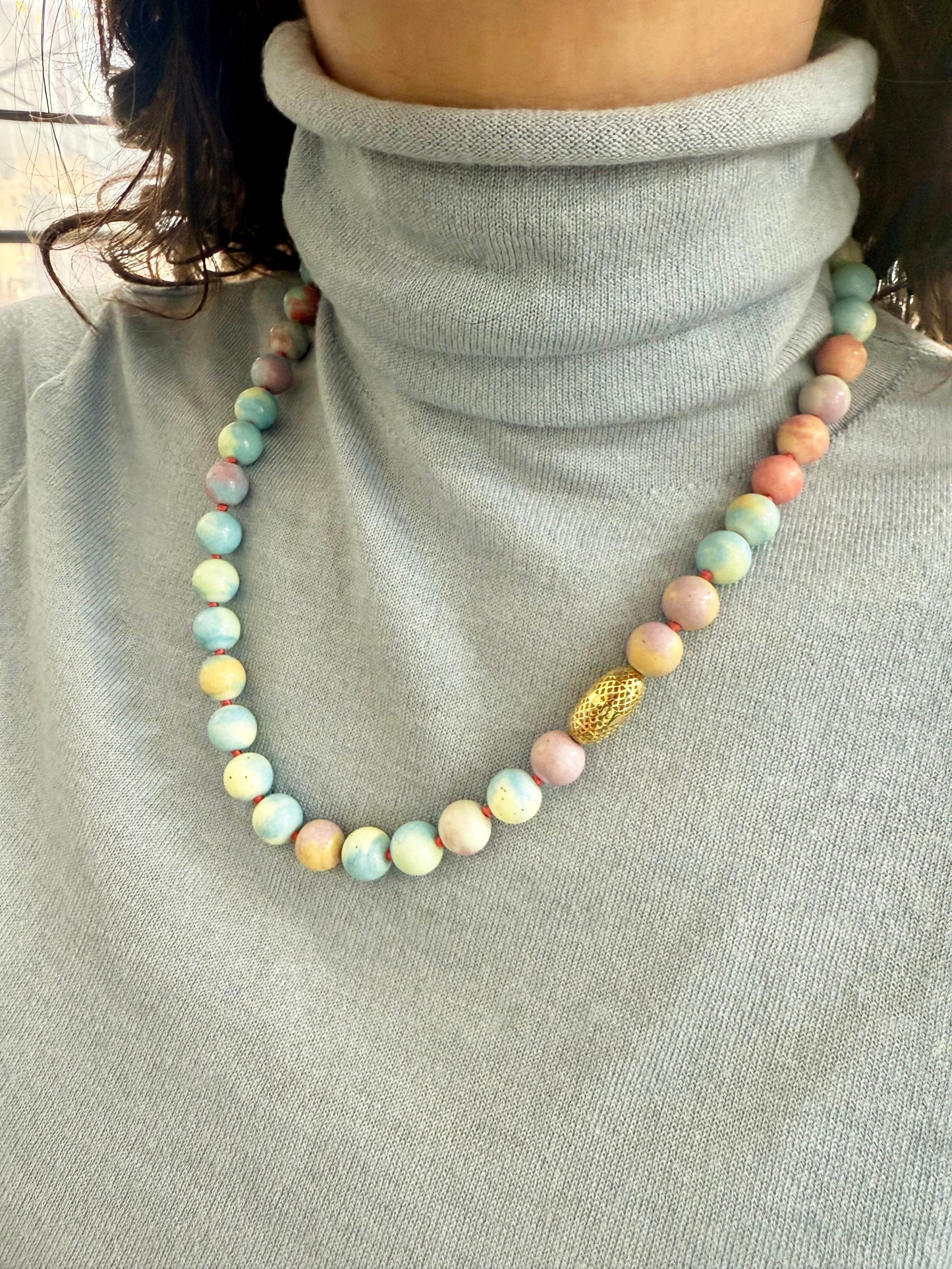 Ray Griffiths Rainbow Agate Necklace