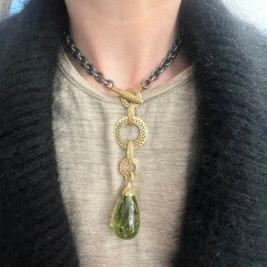 Ray Griffiths Amber Drop Pendant