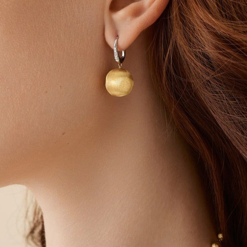Marco Bicego Africa Diamond Drop Earrings