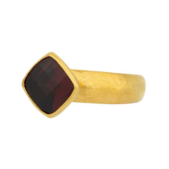 Gurhan Elements Gold Garnet Ring
