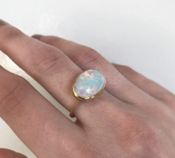 Ray Griffiths Opal Ring