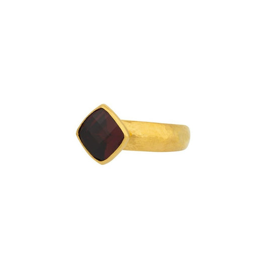Gurhan Elements Gold Garnet Ring