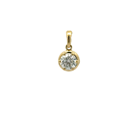 Diamond Round Pendant