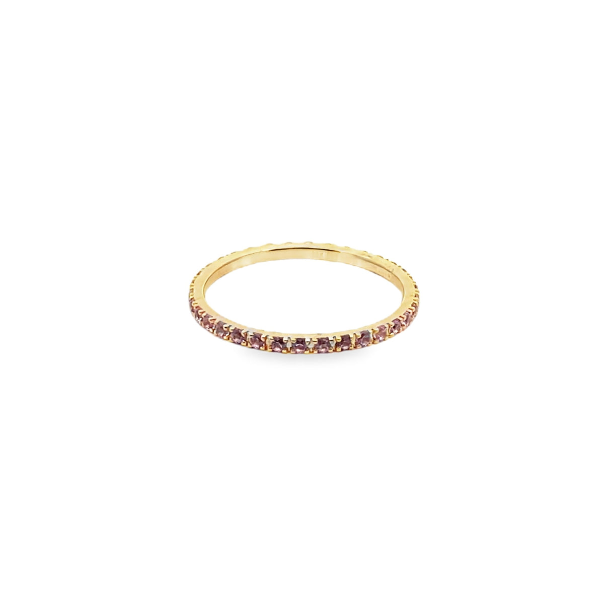 Pink Sapphire Eterntiy Band