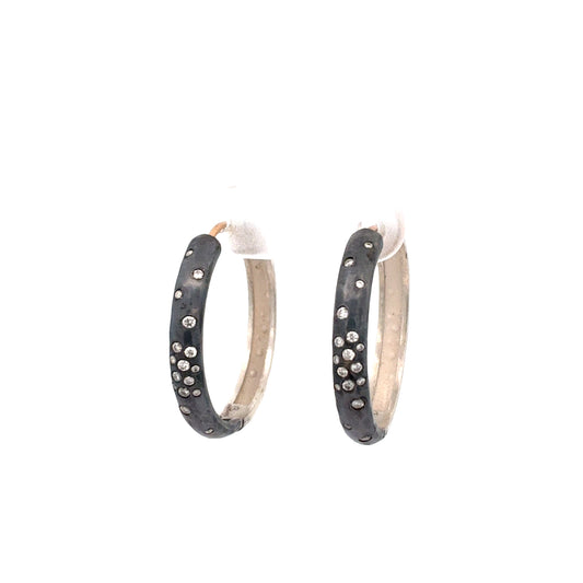 Lika Behar Diamond Hoop Earrings
