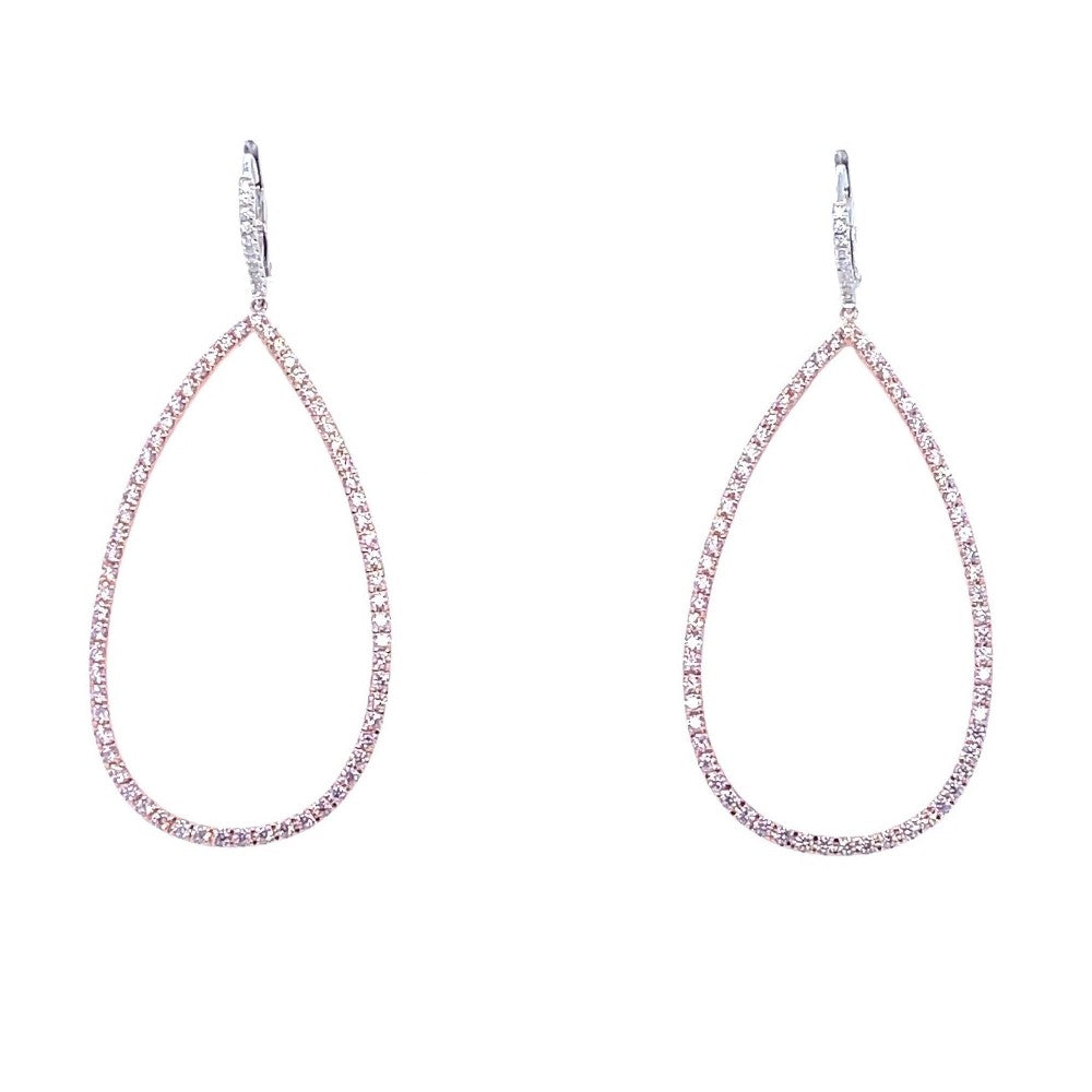 Diamond Drop Earrings