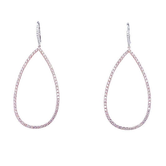 Diamond Drop Earrings