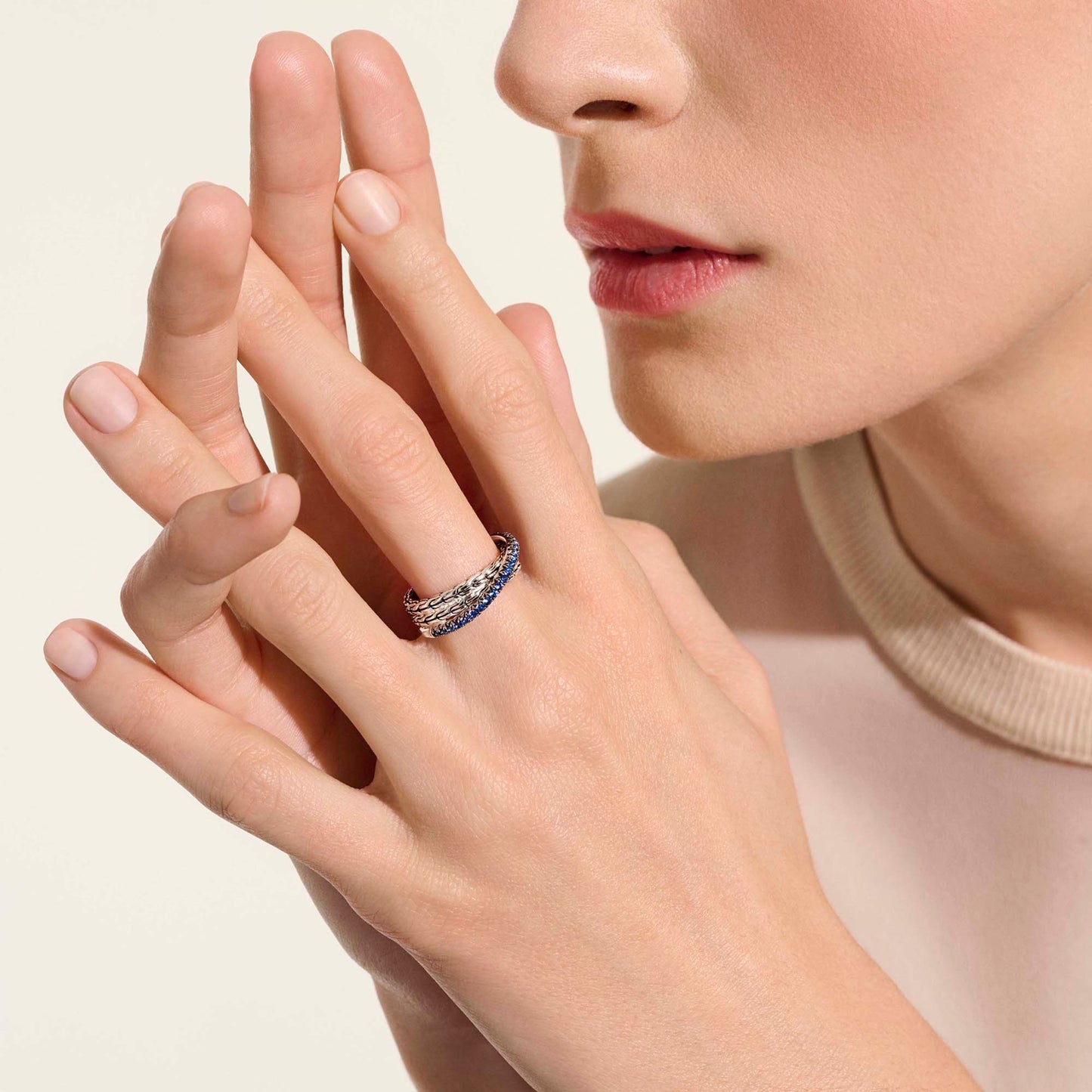 John Hardy Crossover Ring