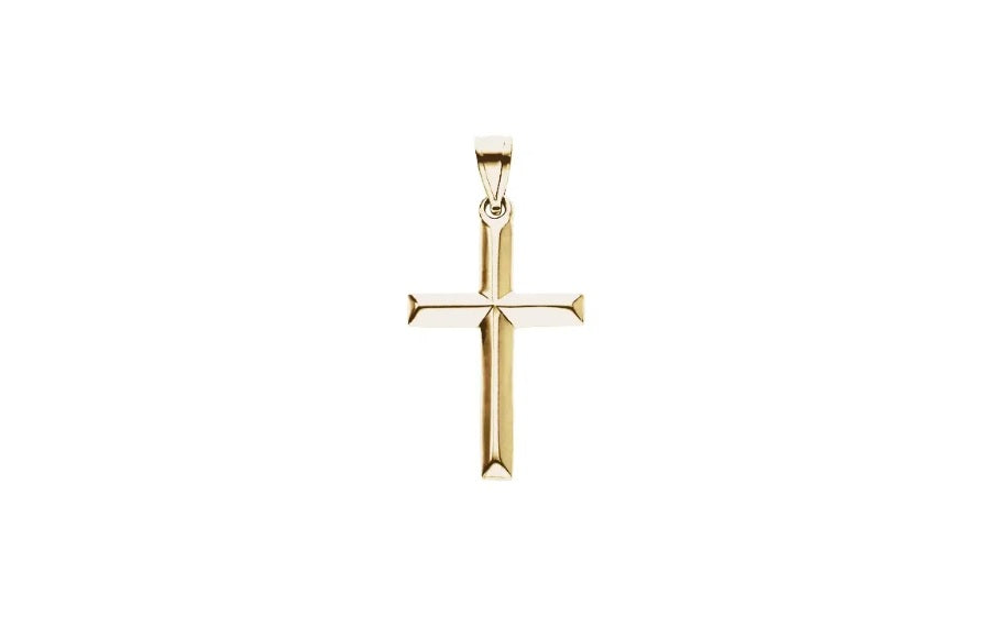 Yellow Gold Cross Pendant