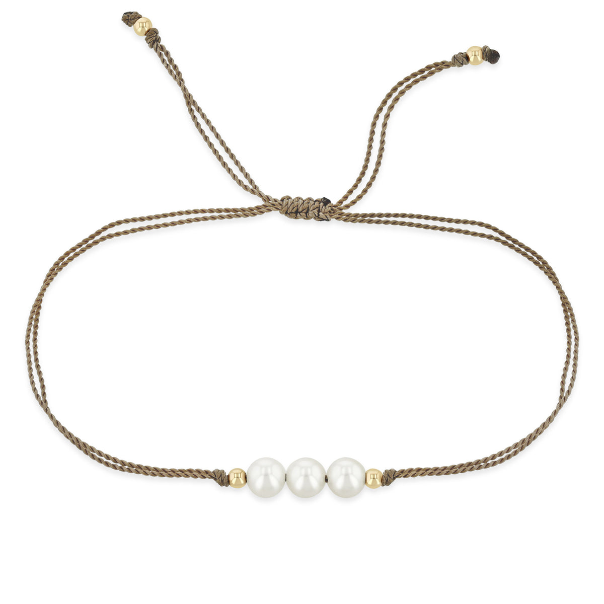 Zoë Chicco Freshwater Pearl Cord Bracelet