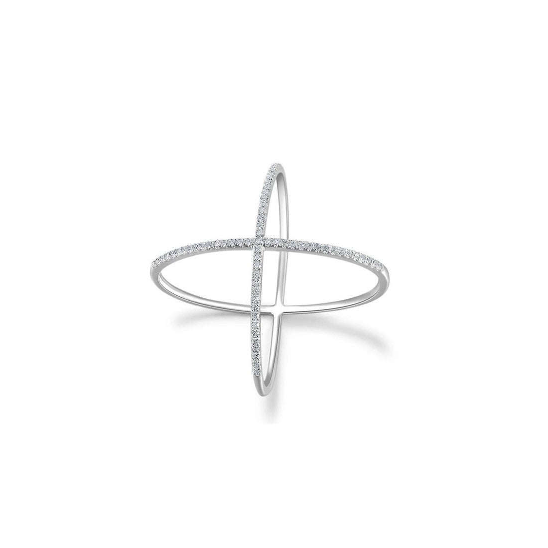 White Gold Diamond Ring