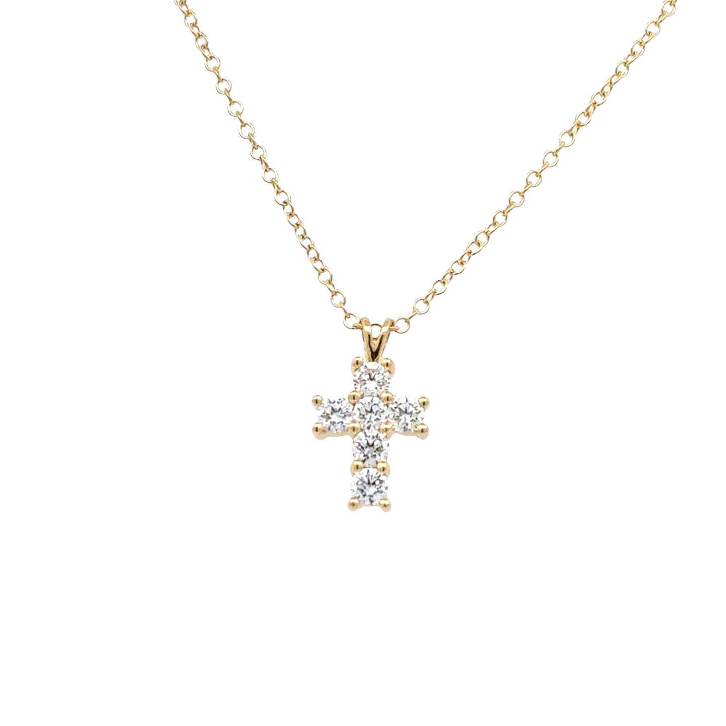 Suna Diamond Cross Pendant