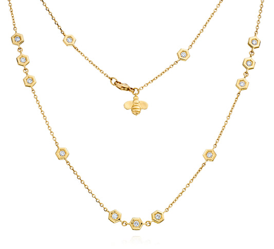 Gumuchian Multi Diamond Necklace