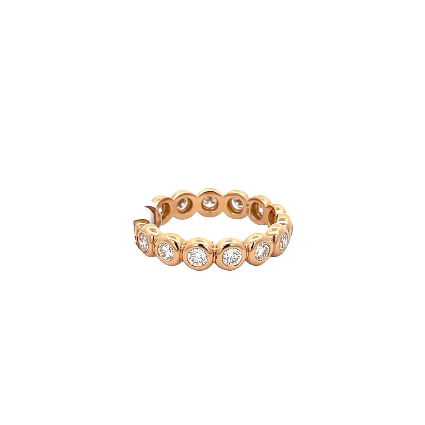 Gumuchian Moonlight Bezel Diamond Band