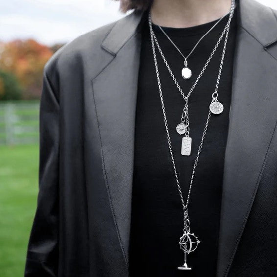 Monica Rich Kosann Silver Charm Chain