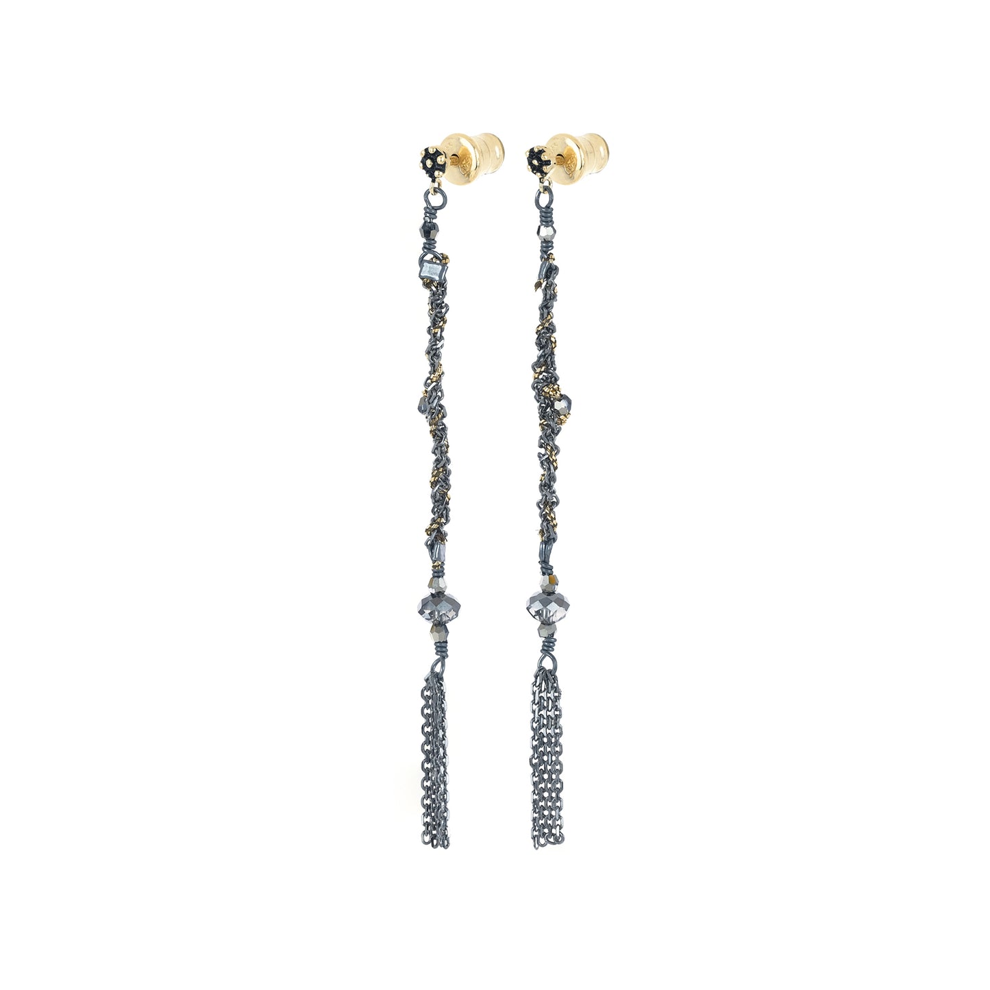 Marie-Laure Chamorel Tassel Earrings