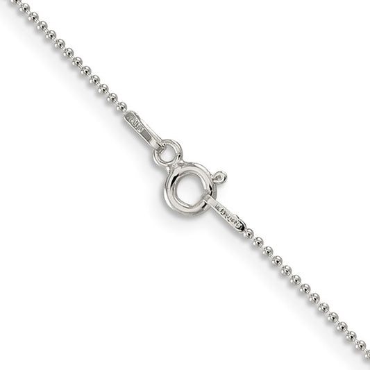 Sterling Silver Bead Chain