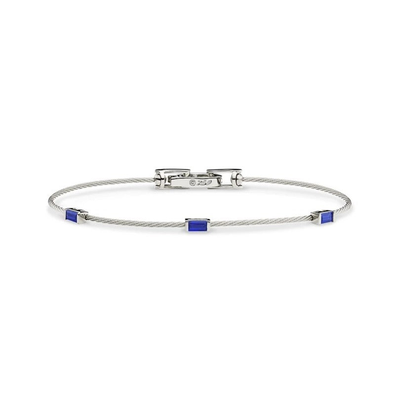 Paul Morelli Unity Wire Blue Sapphire Bracelet