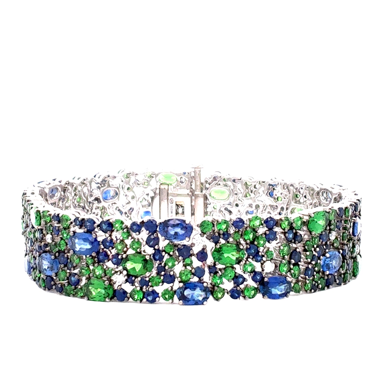 Robert Procop Sapphire & Tsavorite Bracelet