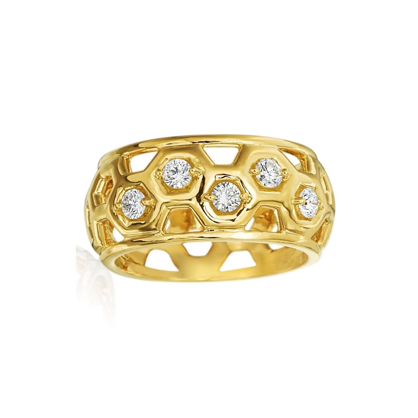 Gumuchian Dome B Diamond Ring