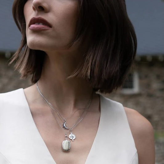 Monica Rich Kosann Silver Dee Locket