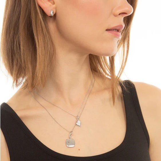 Monica Rich Kosann Silver Sapphire Pendant