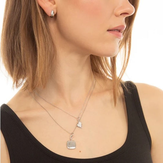 Monica Rich Kosann Silver Sapphire Pendant