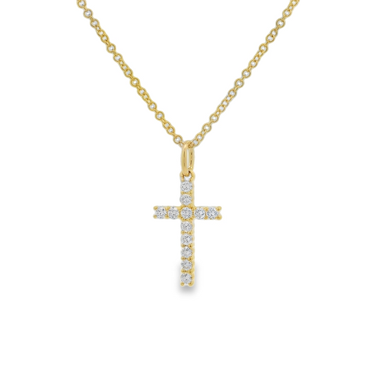 Diamond Cross Pendant