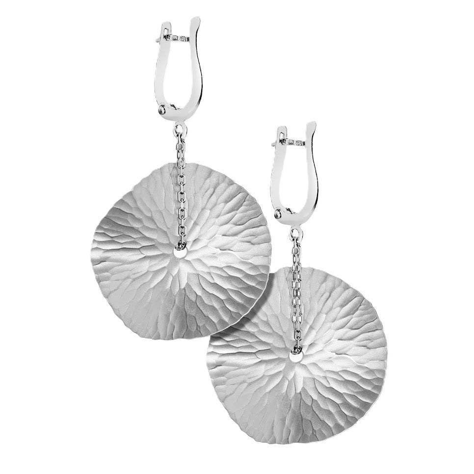Toby Pomeroy Oasis Medallion Earrings