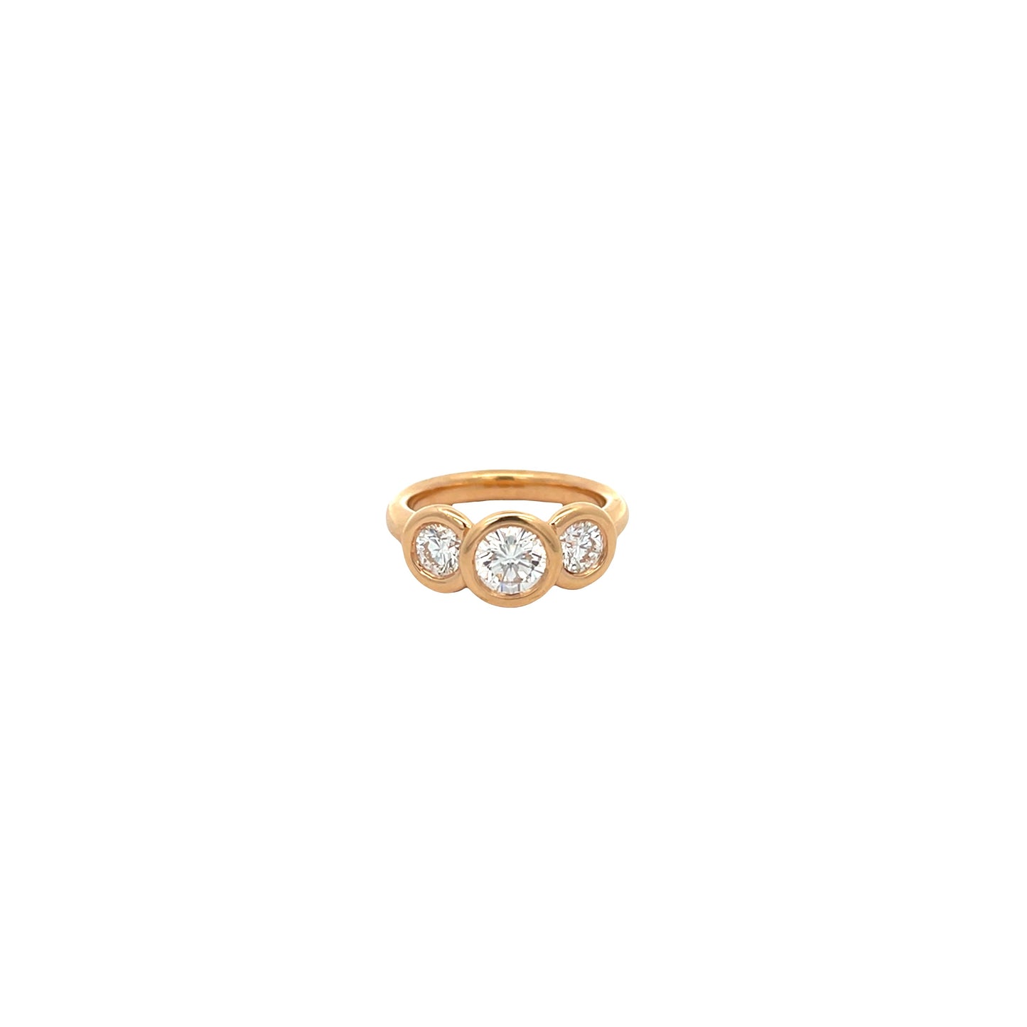 Gumuchian Bezel Diamond Ring