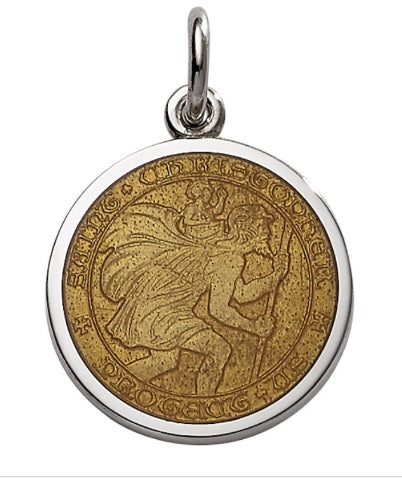 Silver St. Christopher Medal