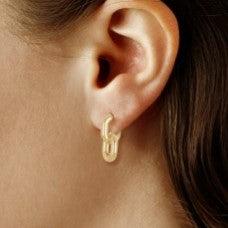 Gold Hoop Earrings
