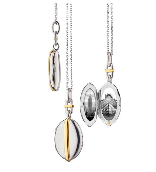 Monica Rich Kosann Slim Oval Tess Locket